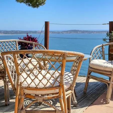 빌라 Infinity 200m2 Vue Mer, Giens & Porquerolles 카르쿠에이란느
